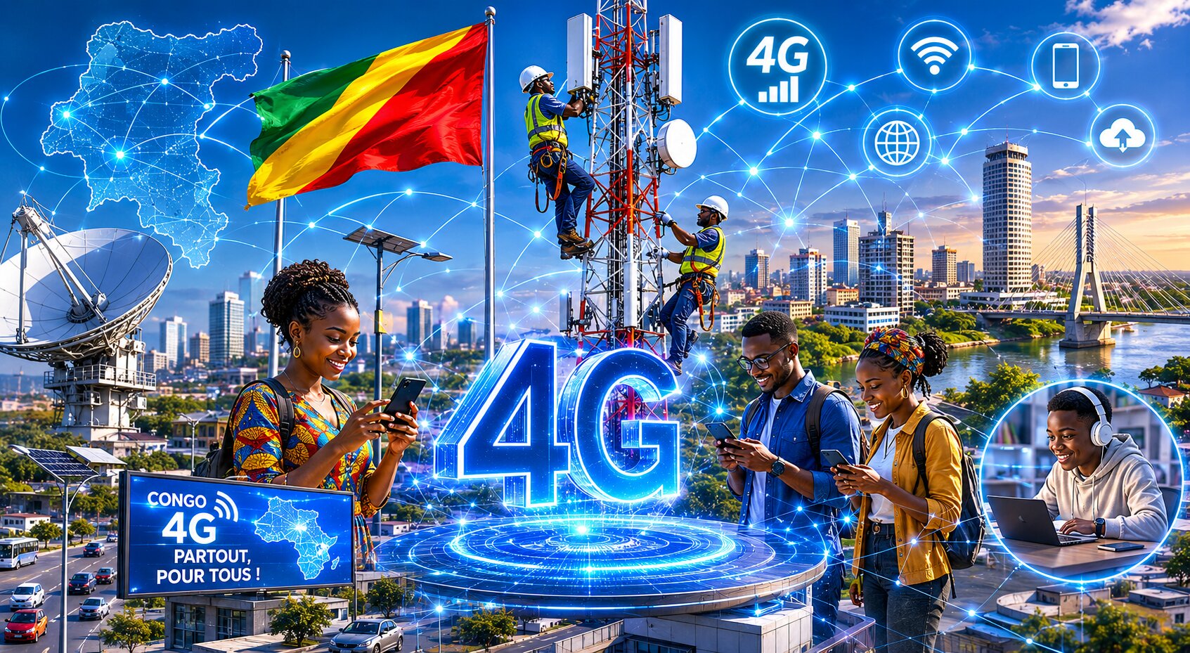Congo's 4G Expansion Reaches Historic Milestone, Driven by State Initiative